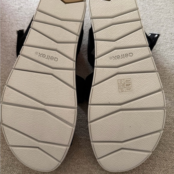 Aetrex Black Strap Sandals - Picture 5 of 7